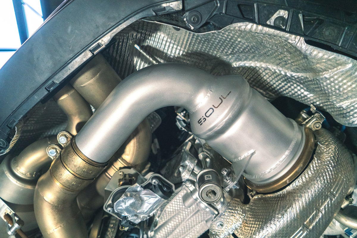 SOUL Porsche 992.2 Carrera (Base / T / S) Competition Link Pipes