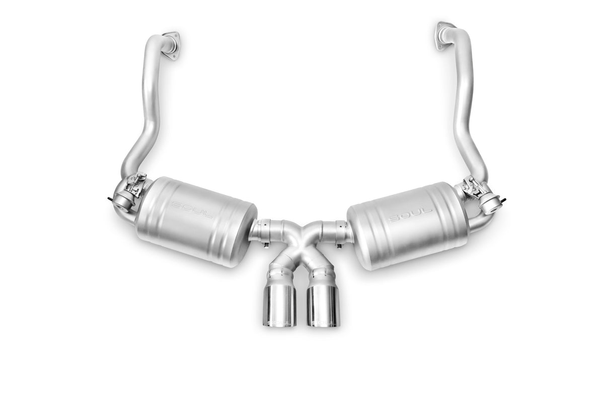 SOUL Porsche 987.1 Boxster / Cayman Valved Exhaust System