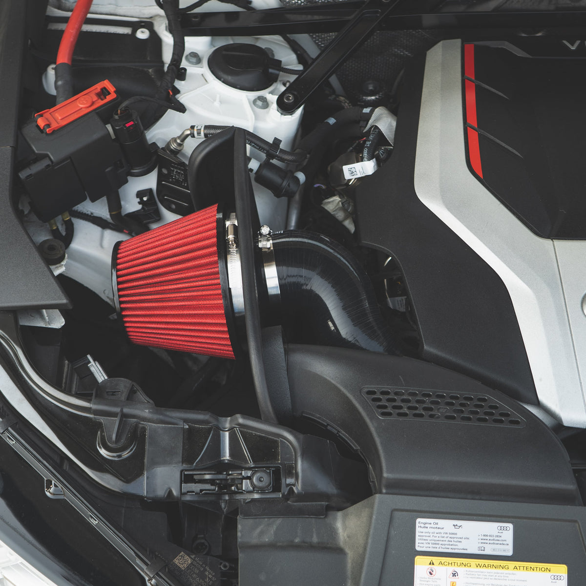 CTS Turbo B9 B9.5 AUDI SQ5 HIGH-FLOW INTAKE (6″ Velocity Stack)