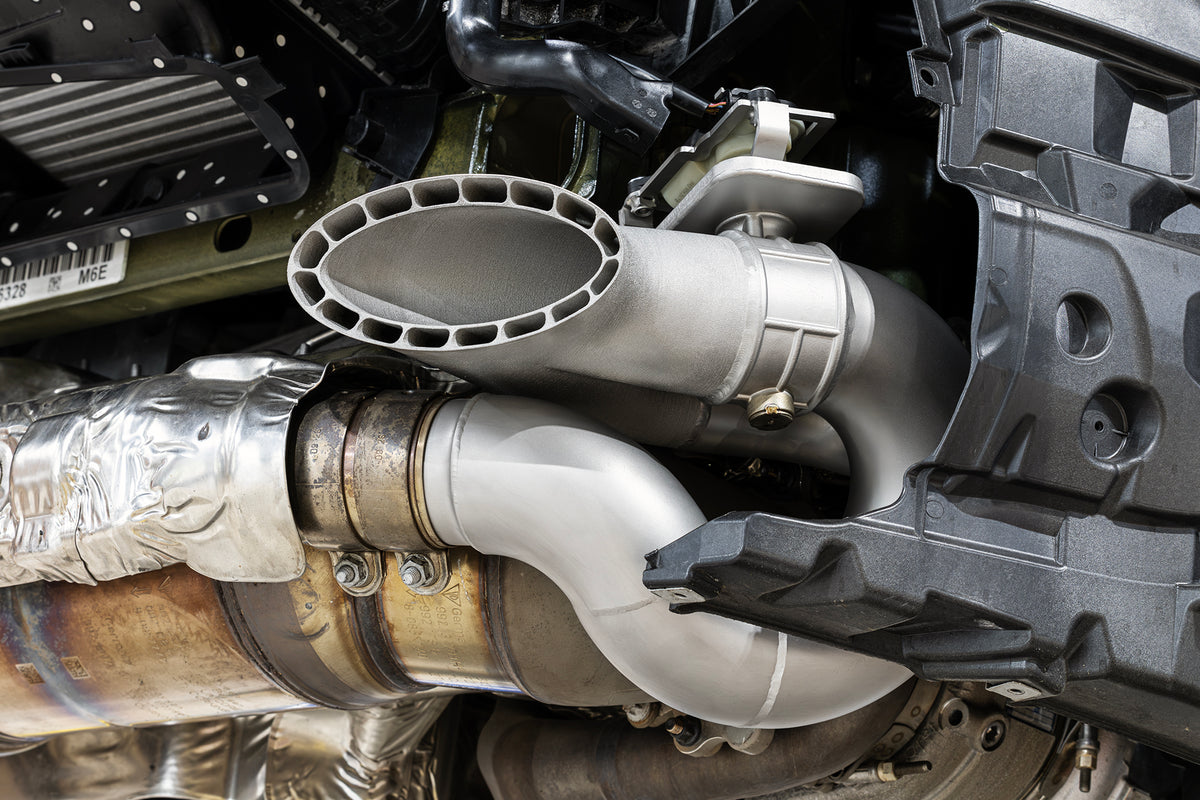 SOUL Porsche 992.2 Turbo S Valved Sport Mufflers