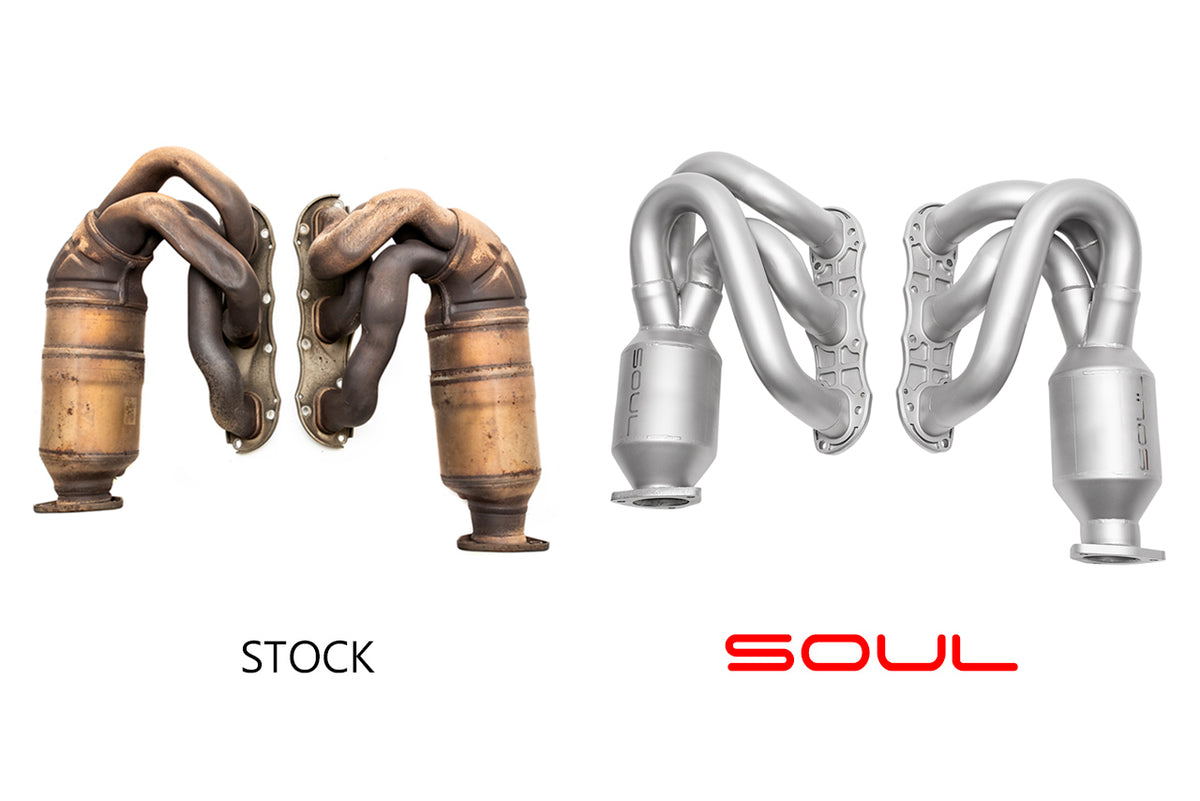 SOUL Porsche 997.2 Carrera Long Tube Street Headers