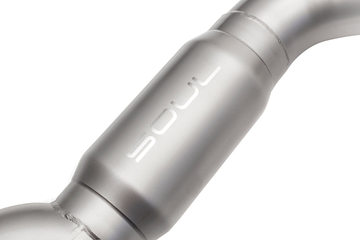 SOUL BMW F10 M5 Resonated Muffler Bypass Exhaust