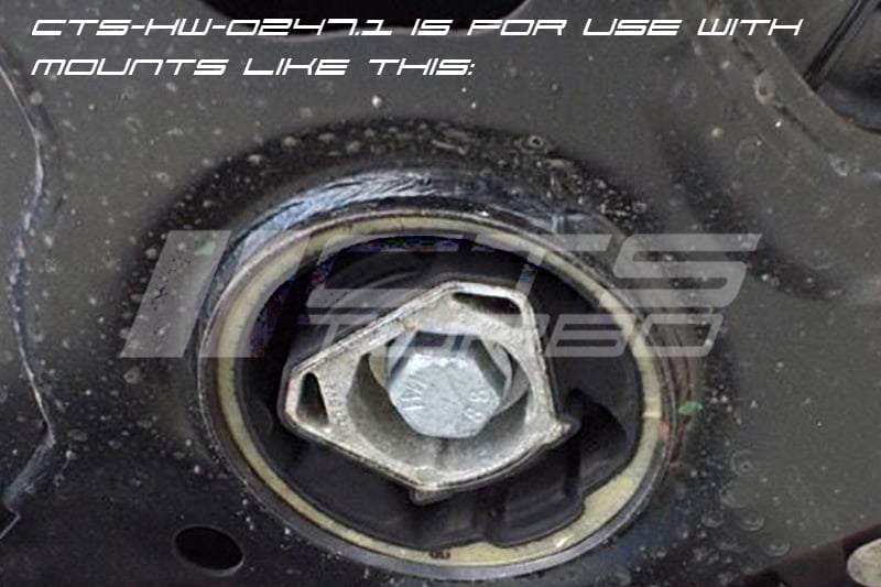 CTS Turbo MQB (MK7/8V A3/S3) Torque Arm Insert – Early V1 style
