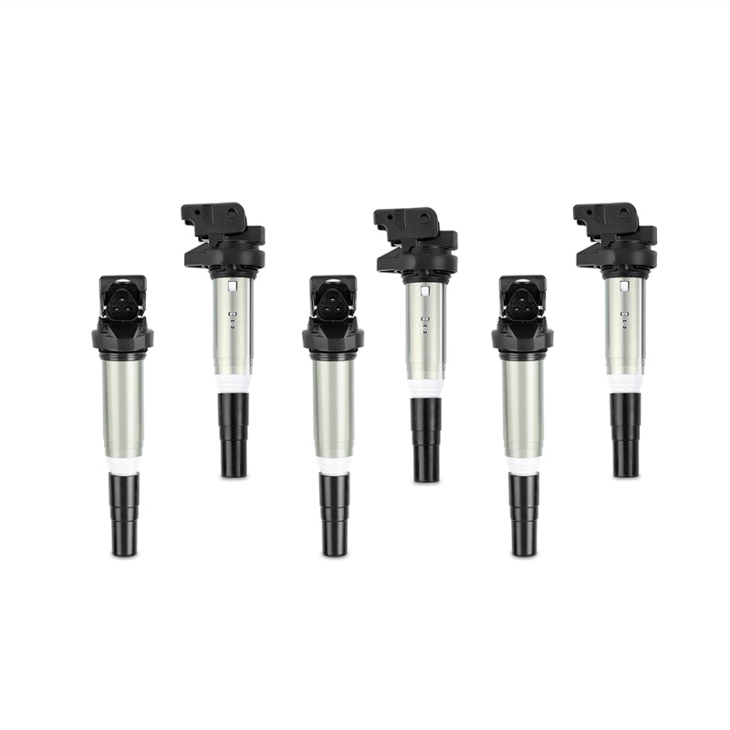 Mishimoto 2002+ BMW M54/N20/N52/N54/N55/N62/S54/S62 Six Cylinder Ignition Coil Set of 6 - MMIG-BMW-0206