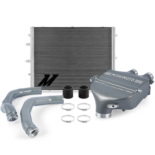 Mishimoto 15-20 BMW F8X M3/M4 Performance Air-to-Water Intercooler Power Pack - Lime Rock Gray - MMB-F80-PPCLRG