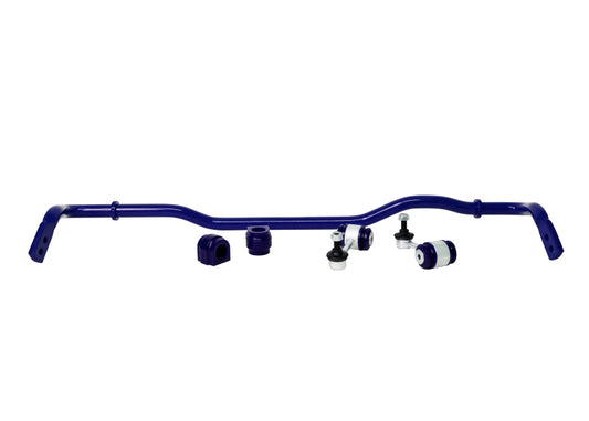 SuperPro 2022 Volkswagen Golf Rear 2-Position HD Adjustable 24mm Rear Sway Bar & End Link Kit - RC0126RZ-24