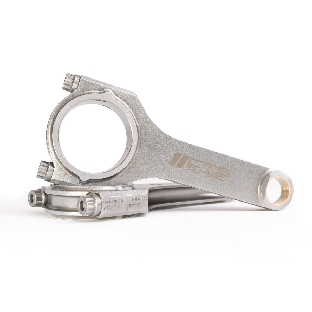 CTS Turbo Connecting Rods VW & Audi 144×21 Tapered Rifle Drilled | Fits MK6/B8 2.0T EA888 Gen 1 & 2 With Stock Pistons