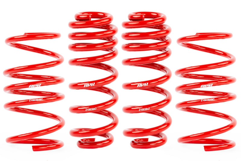 APR 22-26 Volkswagen GTI (MK8) Roll-Control Lowering Springs - Red - SUS00016