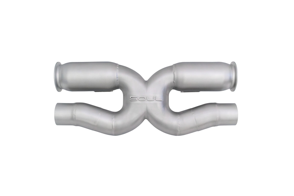 SOUL Porsche 992.2 Carrera (Base / T / S) X-Pipe Exhaust System