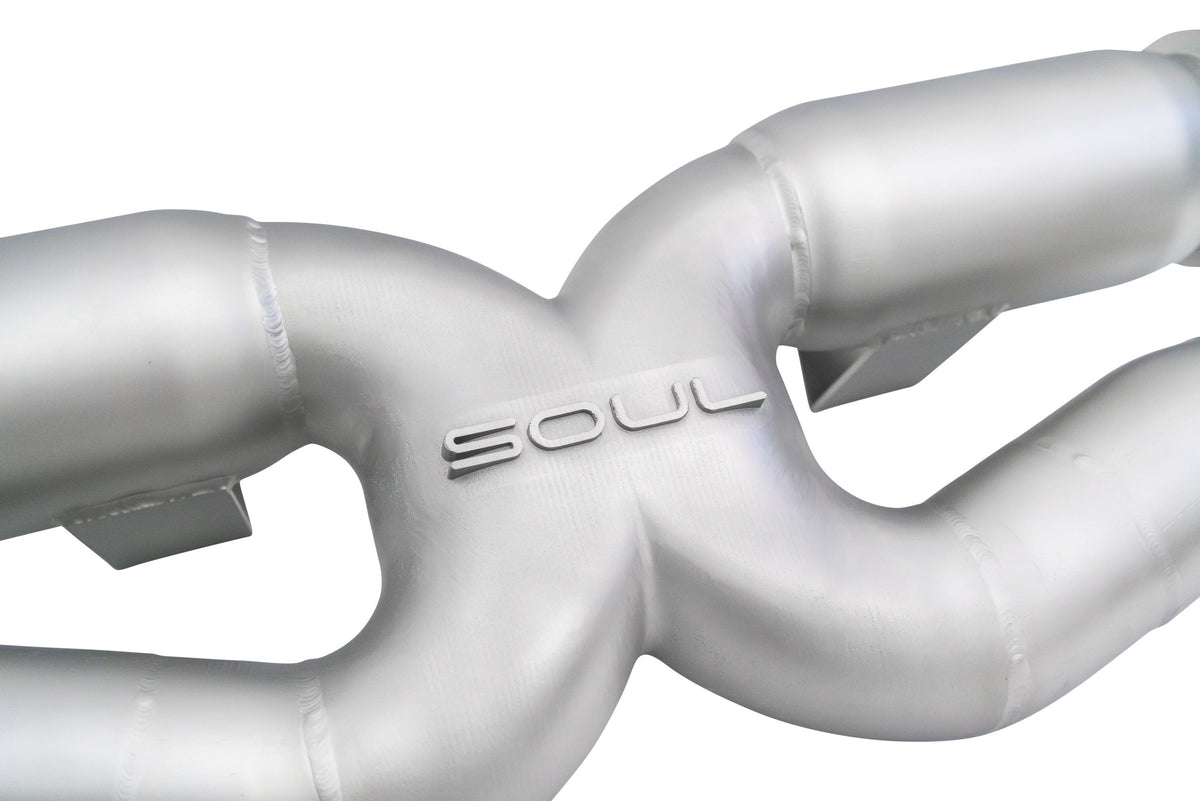 SOUL Porsche 992.2 Carrera (Base / T / S) X-Pipe Exhaust System