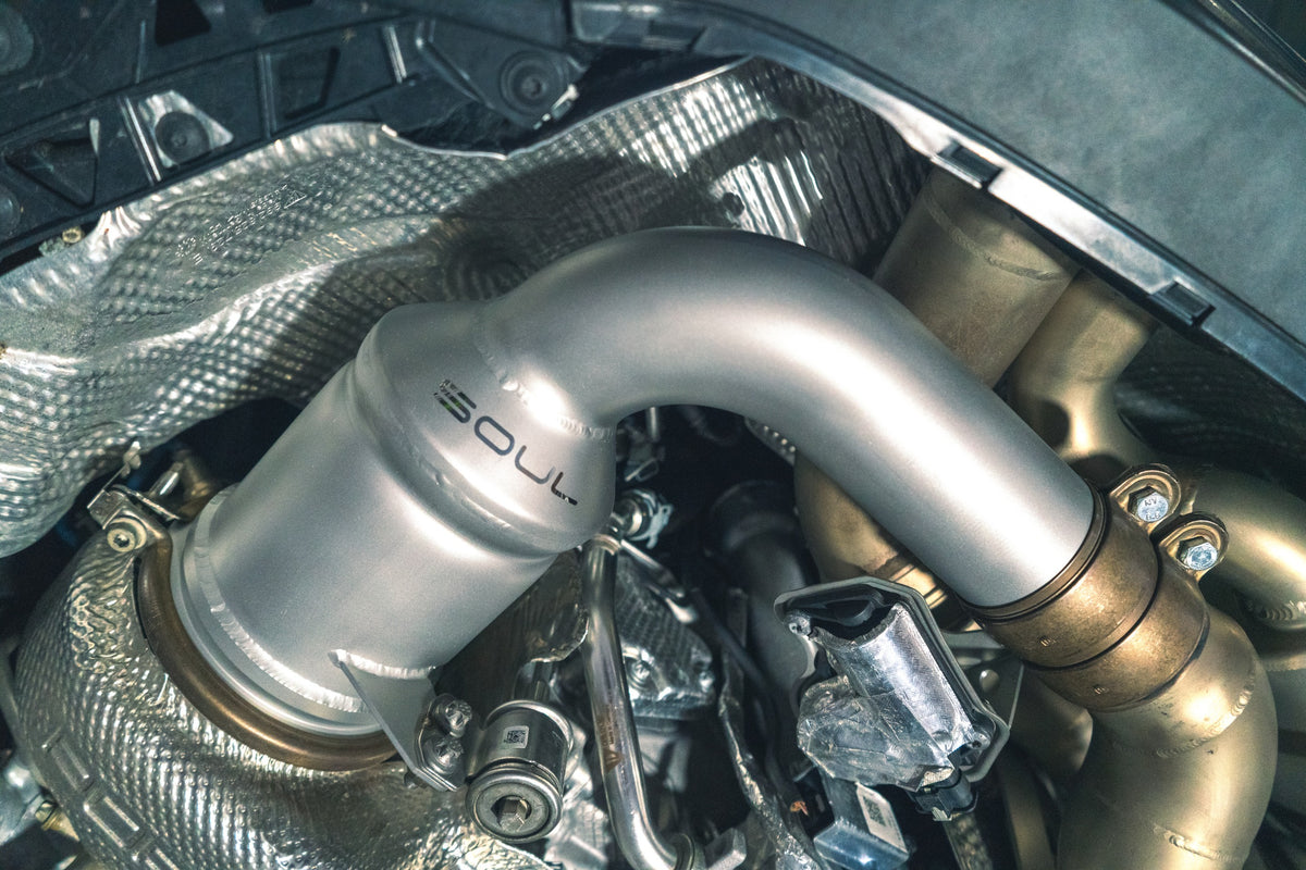 SOUL Porsche 992.2 Carrera (Base / T / S) Competition Link Pipes