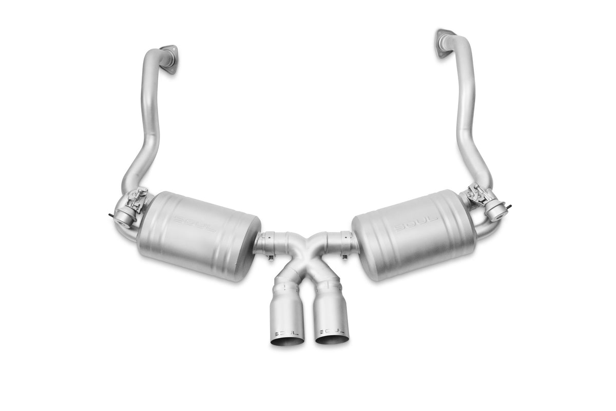 SOUL Porsche 987.1 Boxster / Cayman Valved Exhaust System