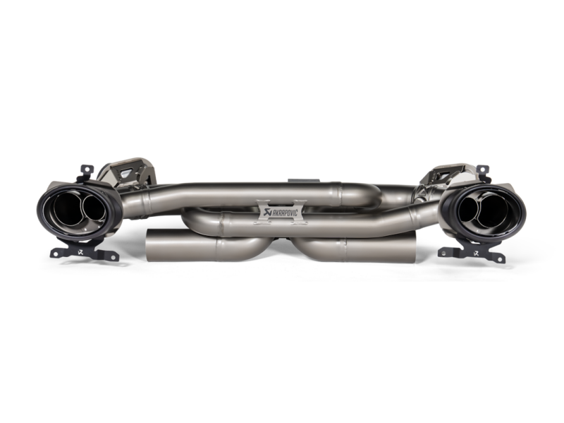 Akrapovic Porsche 911 Carrera /S/4/4S/GTS/Cabriolet/Targa/Dakar (992) Slip-On Line Titanium Exhaust - S-PO/T/8
