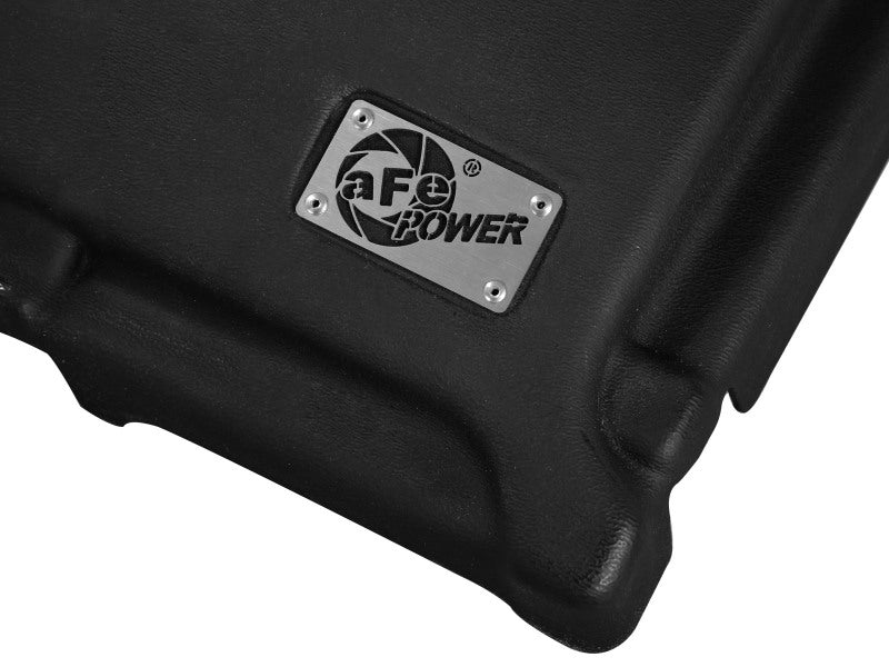 aFe MagnumFORCE Intake System Cover, Black, 11-13 BMW 335i/xi E9x 3.0L N55 (t) - 54-31918-B