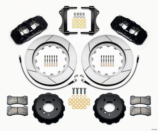 Wilwood AERO6 Front Hat Kit 15.00 2007-2011 BMW E90 Series w/Lines - 140-13919