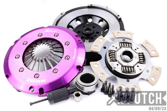 XClutch 11-13 BMW 335is Base 3.0L Stage 2R Extra HD Sprung Ceramic Clutch (6 Bolt/PB in Flywheel) - XKBM24566-1R