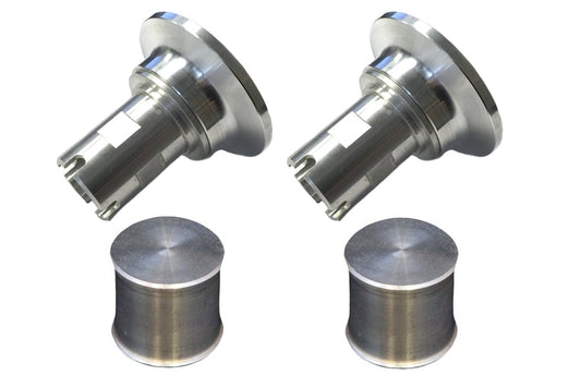 Torque Solution Tial Blow Off Valve Adapter with Plugs: BMW 135 335i 535i X5 N54 ONLY - TS-N54-TIALc