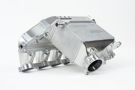 CSF BMW M2/M3/M4 S58 Comp & Non-Comp (G8X) Charge-Air Cooler Manifold - Raw Billet - 8233