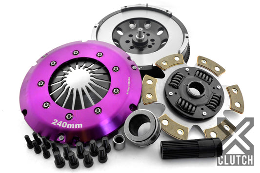 XClutch 07-10 BMW 335i Base 3.0L Stage 2R Extra HD Sprung Ceramic Clutch (8 Bolt/PB in Input Shaft) - XKBM24565-1R