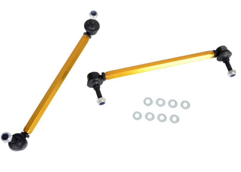 Whiteline 06-13 BMW 1 Series/3 Series Heavy Duty Front Sway Bar End Link Assy (Non AWD iX Models) - KLC154