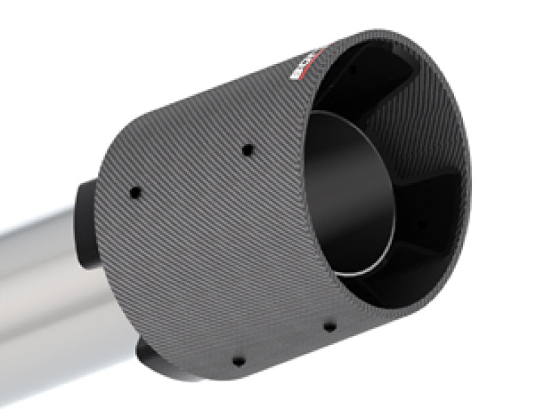 Borla 2020 Toyota Supra GR 3.0L I6 3in ATAK Catback Exhaust - Carbon Fiber Tips - 140826CFBA