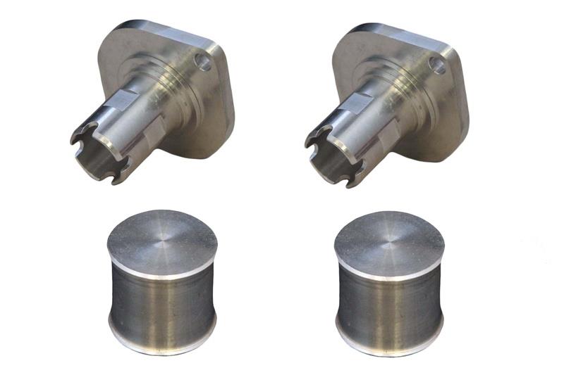 Torque Solution Greddy Blow Off Valve Adapter w/ Plugs: BMW 135 335i 535i X5 n54 ONLY - TS-N54-GRDc