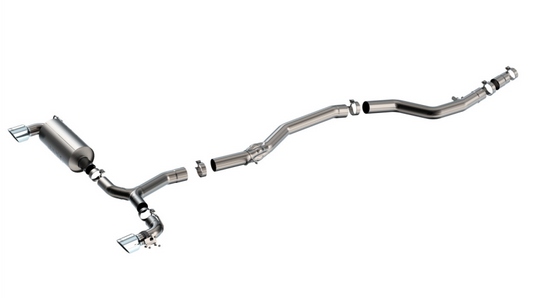 Borla 20-25 Toyota GR Supra ATAK Cat-Back Exhaust System w/ Chrome Tips - 140826