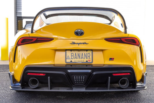 Dinan 20-26 Toyota GR Supra (A90/A91) 3.0T Valved Catback Exhaust System - Black Tips - D660-0096-BLK