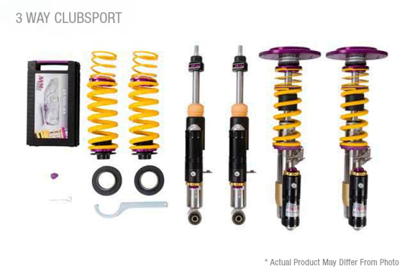KW 2020+ Toyota GR Supra MK V Clubsport Coilovers 3-Way - 397202CG
