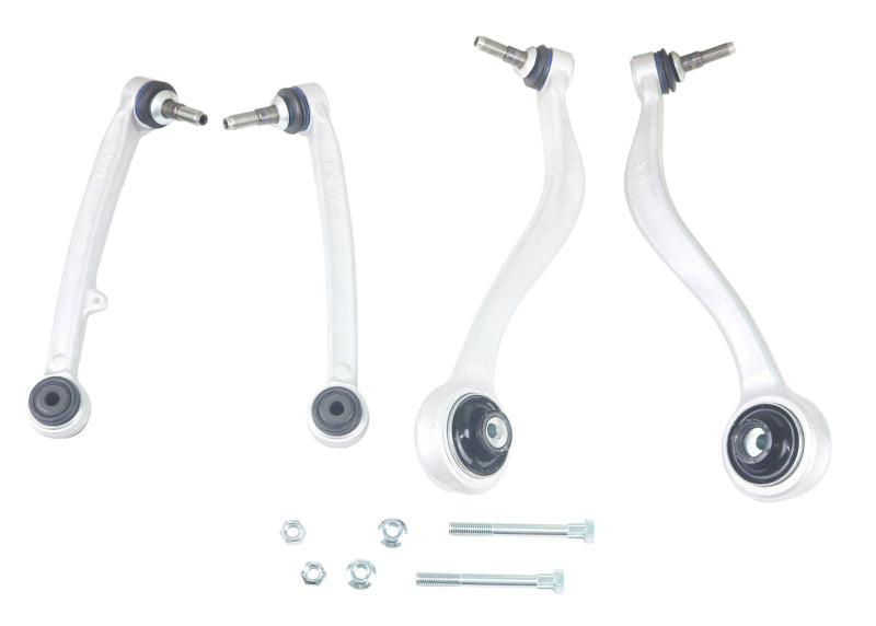 Whiteline 15-18 BMW M3 / 15-20 M4 / 16-21 M2 (F8X) Front Control Arm Kit - KTA287