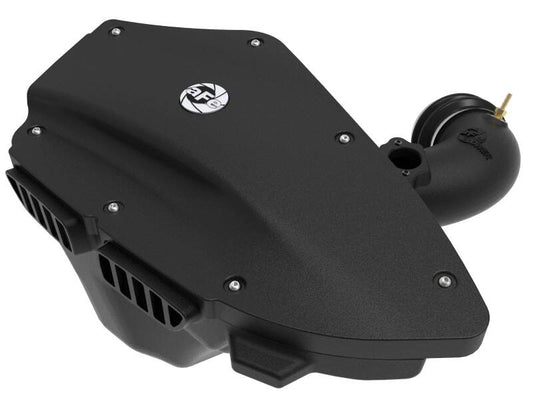 aFe MagnumFORCE Stage 2 Si Intake System Pro 5 R Black 06-12 BMW 3 Series E9x L6 3.0L Non-Turbo - 54-81012-B