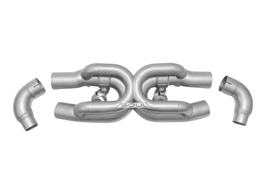 SOUL Porsche 996 Turbo Valved Exhaust System