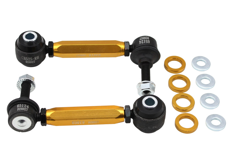 Whiteline 15-18 BMW M3 / 15-20 M4 / 16-21 M2 Rear Sway Bar End Link Kit - KLC233