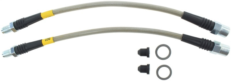 StopTech 12-13 BMW 335i SS Rear Brake Lines - 950.34531