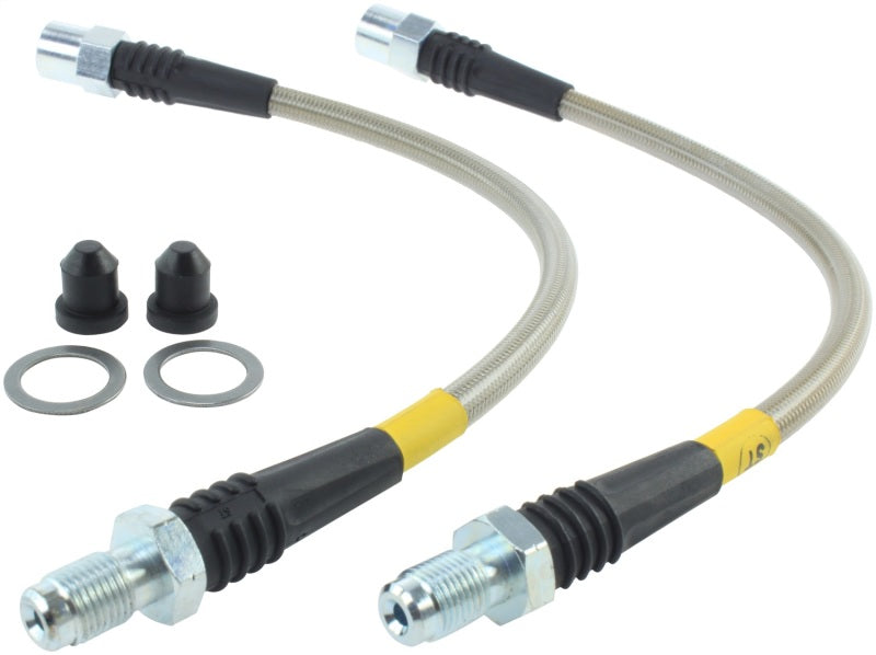 StopTech 12-13 BMW 335i SS Rear Brake Lines - 950.34531
