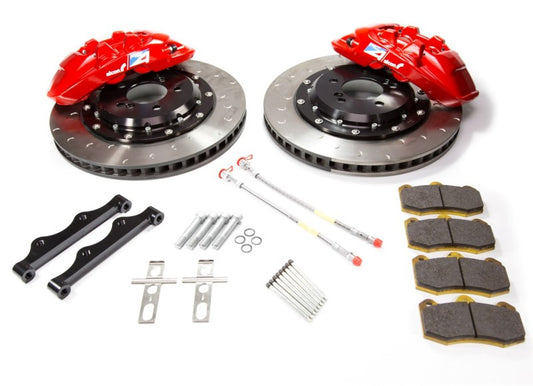 Alcon 2015+ BMW M3 F80 380x32mm 4 Piston Rear Brake Upgrade Kit - Red - ALABKR6959B07