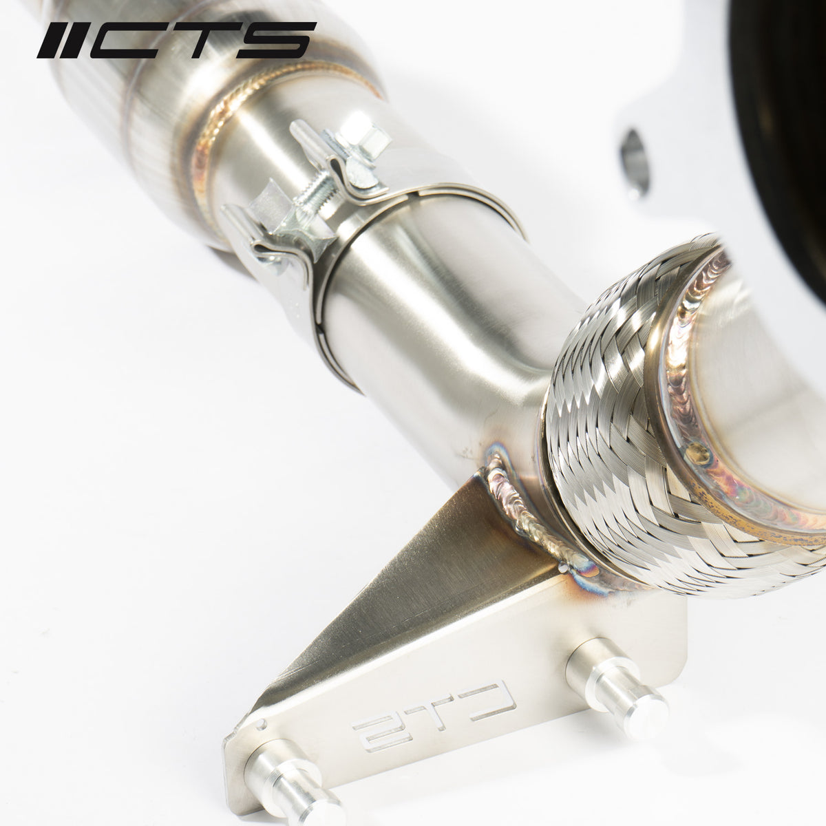 CTS Turbo MK1 VW Tiguan and 8U Audi Q3 1.8T/2.0T High-Flow Cat Downpipe (2009-2017)