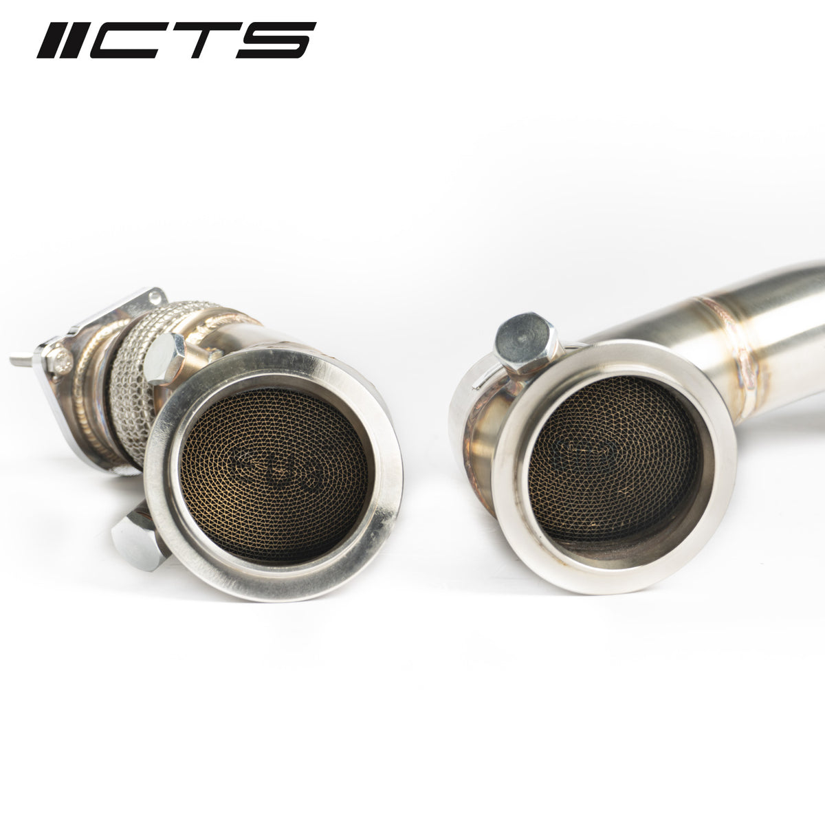 CTS Turbo 3″ Stainless Steel High-Flow CATS BMW S55 F80 F82 F87 M3/M4/M2 Competition