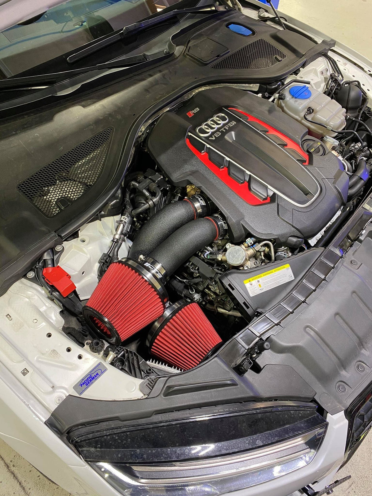 CTS Turbo C7 S6/S7/RS7 Dual 3″ intake Kit with 6″ Velocity Stack