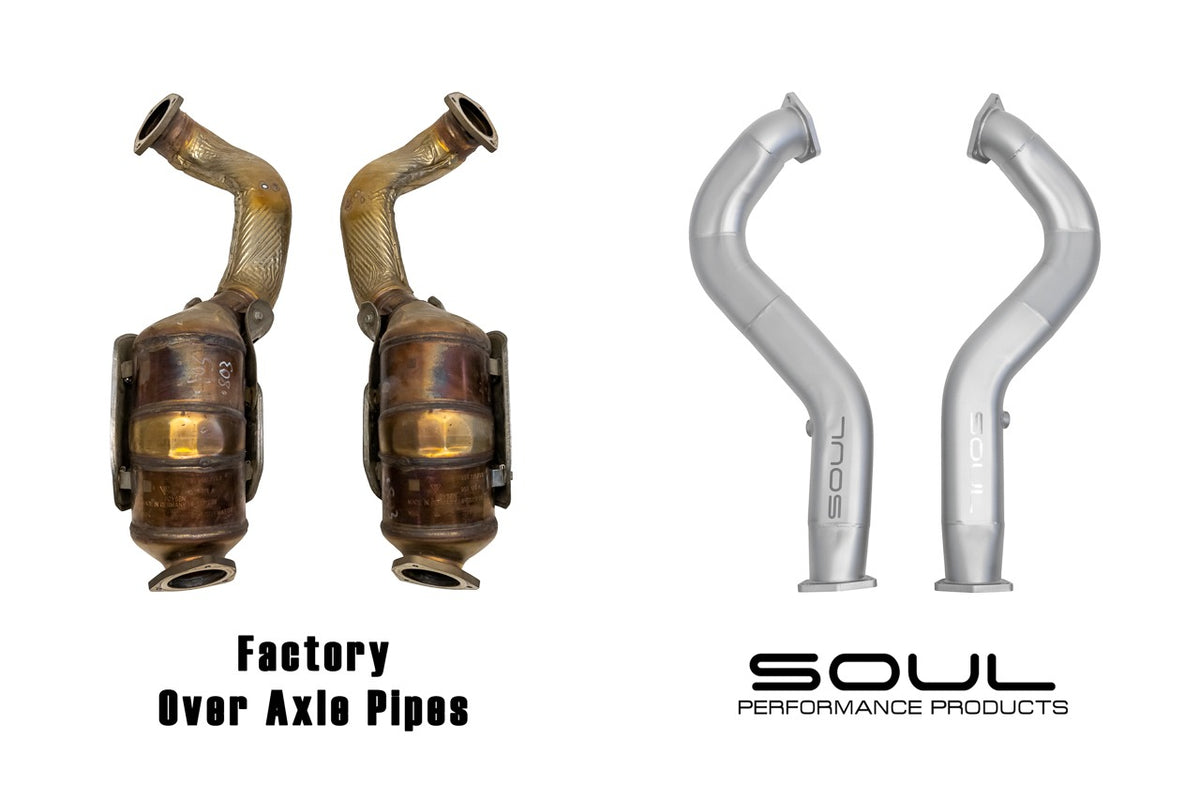 SOUL Porsche 718 GT4 RS / Spyder RS Competition Over Axle Pipes