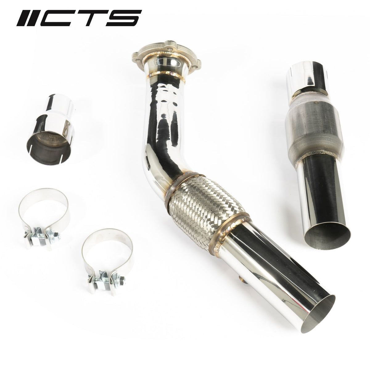 CTS Turbo MK4 1.8T Downpipe High-Flow Cat