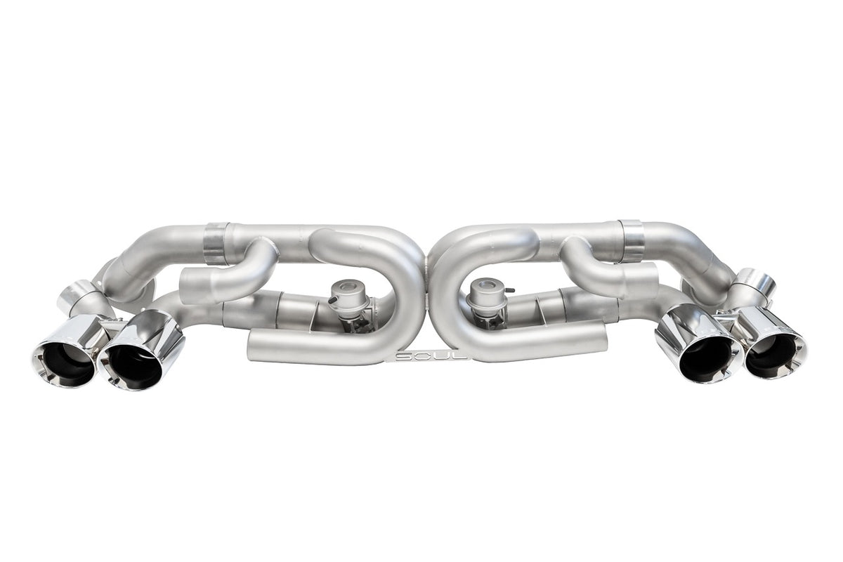 SOUL Porsche 991.1 Carrera Base (without PSE) Valved Performance Exhaust System