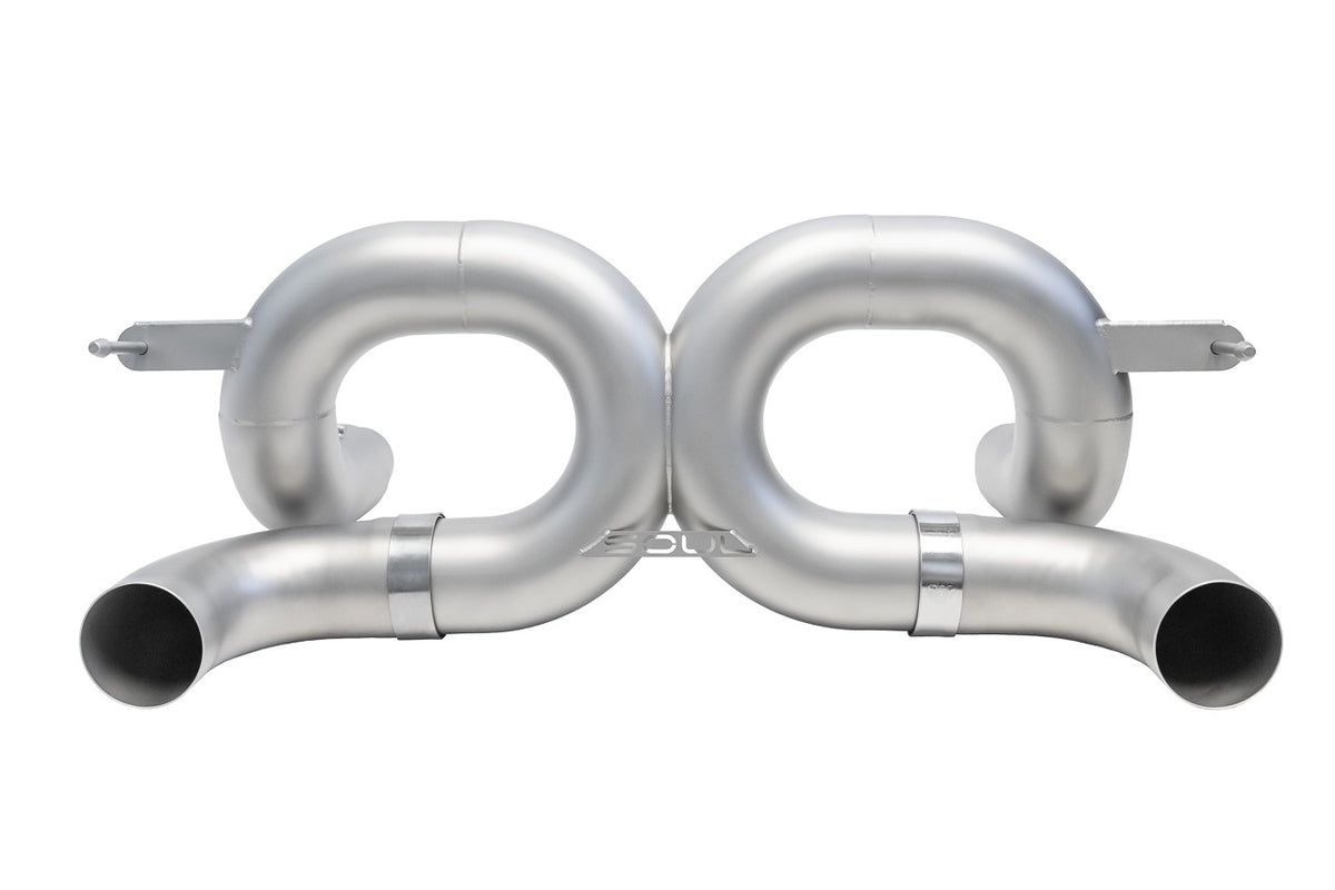 SOUL Ferrari 488 / Pista 3.5″ Rear Exhaust System