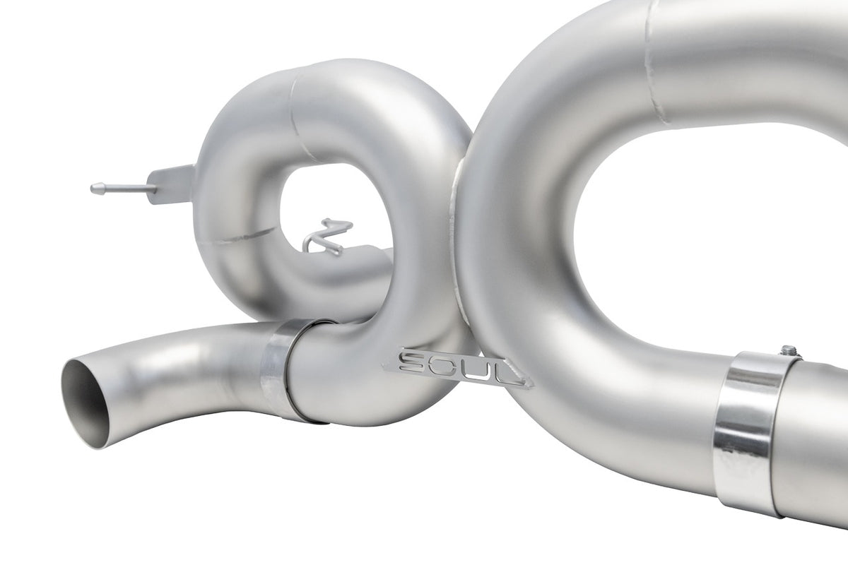 SOUL Ferrari 488 / Pista 3.5″ Rear Exhaust System
