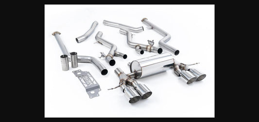 Milltek Non-Resonated Cat-Back Exhaust - BMW M2 2023+ (G87) - SSXBM1306