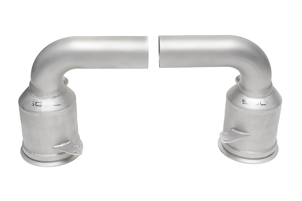 SOUL Porsche 992 Turbo Sport Catalytic Converters