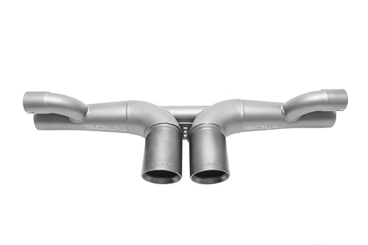 SOUL Porsche 997 GT3 Center Muffler Bypass Exhaust