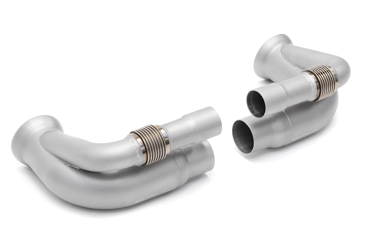 SOUL Porsche 991 GT3 / GT3 RS / 911R Side Muffler Bypass Pipes
