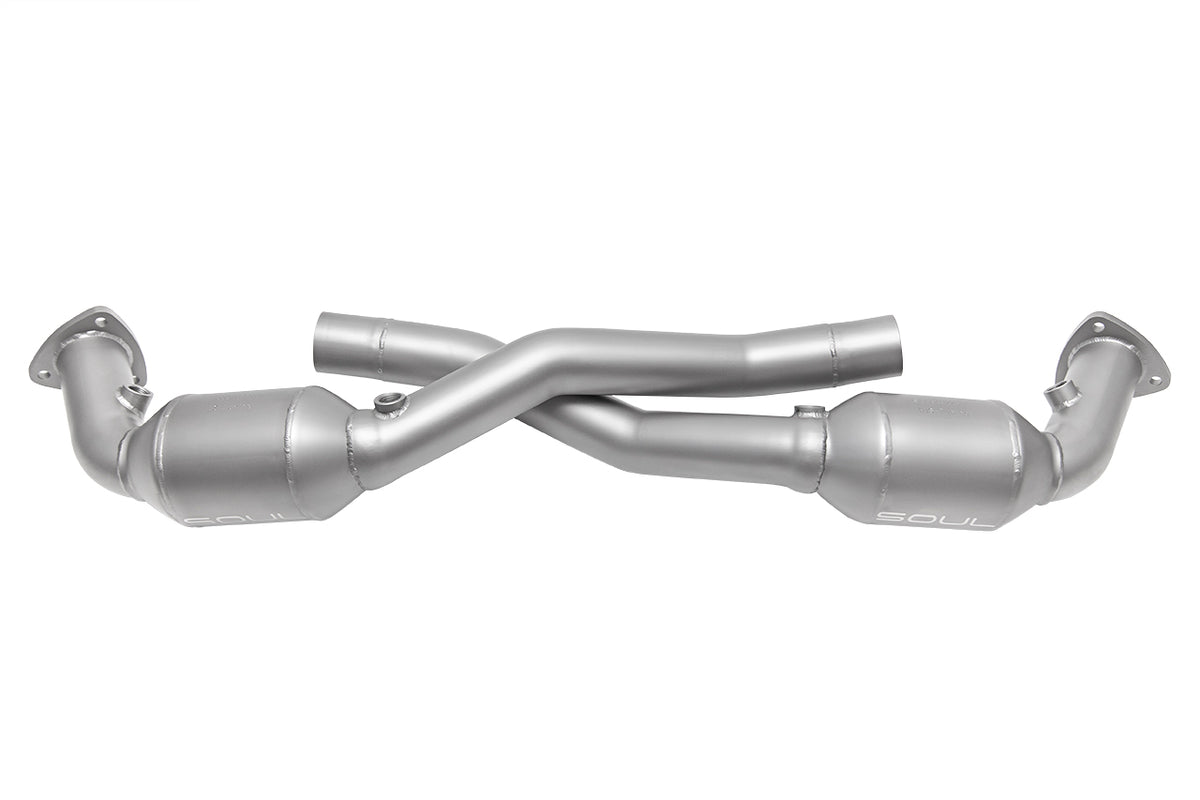 SOUL Porsche 997.1 Carrera Sport Catalytic Converters