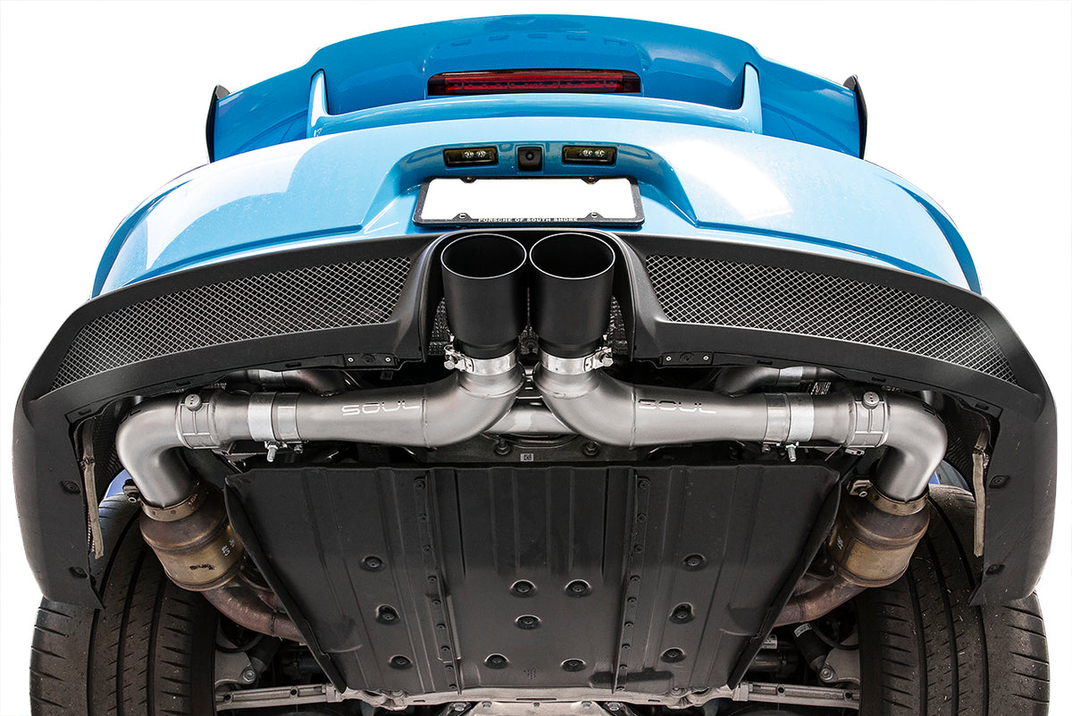 SOUL Porsche 991 GT3 / GT3 RS / 911R Center Muffler Bypass Exhaust